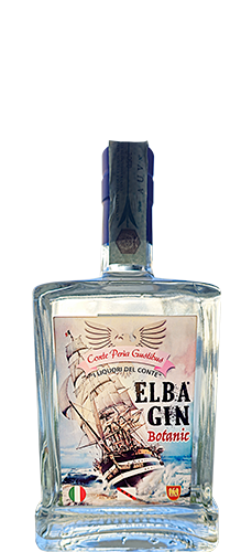 Gin Botanic del Conte Peria Dry - isola d'elba