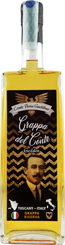 Grappa del Conte Peria Golden - isola d'elba